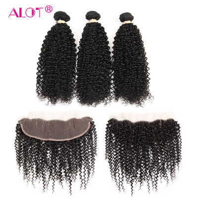 

Aloft 13x4 Lace Frontal Closure with Bundles Индийские кудрявые вьющиеся швейцарские кружевные девичьи волосы с 3 человеческими волосяными связями