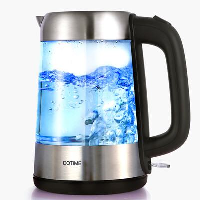 

DOTIME Glass Electric Kettle 304 Stainless Steel British Thermostat 1.7L