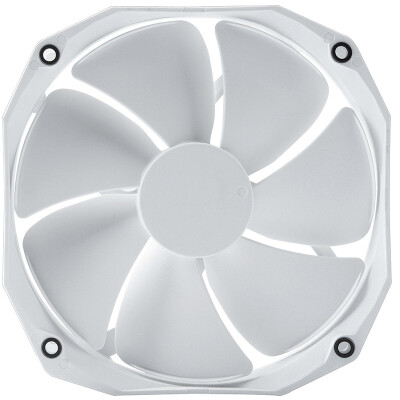 

PHANTEKS F140HP white second generation upgrade 14cm radiator PWM fan 4-pin standard 12cm pitch high wind pressure large air volume hydraulic bearing temperature control