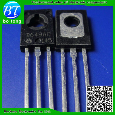 

100pcs free shipping 2SB649AC TO-126 2SB649 B649A B649 Silicon PNP Epitaxial