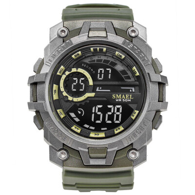 

SMAEL Brand Military Watches Army LED Backlight Fashion Male Clock Casual Men Watch Big Dial Sport Watches 5Bar Waterproof