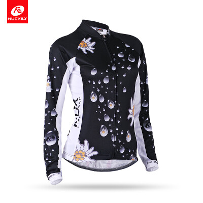 

NUCKILY Women's High Quality Polyester Cycling Jersey For Spring/Autumn CJ130