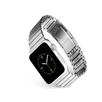 

Нержавеющая сталь Замена Smart Apple Watch Band Link Браслет для часов Apple Watch 38MM 42MM Series 3/2/1
