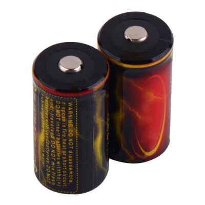 

2pcs 18350 1200mAh 3.7V Li-ion lithium lion Rechargeable Battery