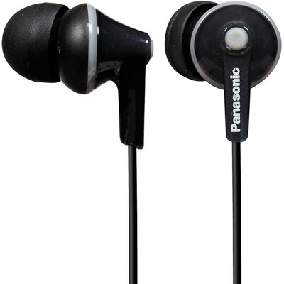 

Panasonic (Panasonic) RP-HJE125GK-K забавные наушники-вкладыши черный износ удобный изолированный шум качество звука прозрачный