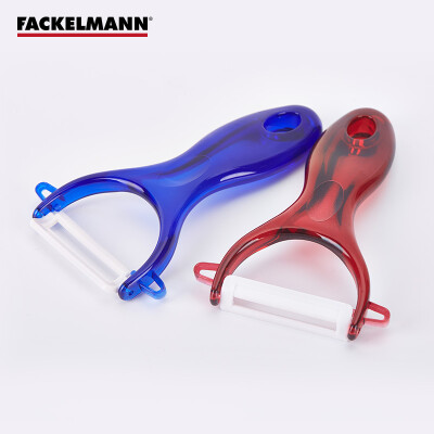 

Germany Fackelmann Fackelmann peeler melon shaving machine ceramic peeler color handle Y-type (random color) 5222481