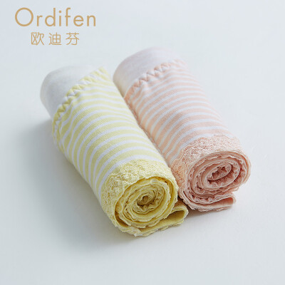 

Ou Difen sexy cotton underwear handbags hip comfort breathable low waist boyshort female thin section XK7A04 two mixed color 1 L