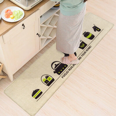 

Fu FOOJO mats lengthened kitchen mat absorbent non-slip door mat 45 180cm kitchen utensils