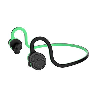 

Lanshidun BH6 Wireless Bluetooth Headphones Rear Mount 41 Stereo Music Headphones Apple 7 Android Universal Double-sided Ear Hanging Ears Running Sports Earbuds Black Green