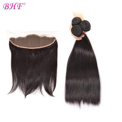 

Brazlian Virgin Hair with Frontal Closure Bundle 13*4 Cheap Full Frontal Lace Closure 8A 3 bundles Unprocessed Lace Frontal Straig