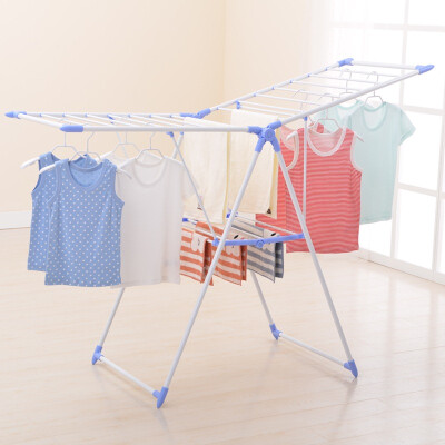 

Increasingly new drying rack floor folding hanger drying rack large RYX02-021A