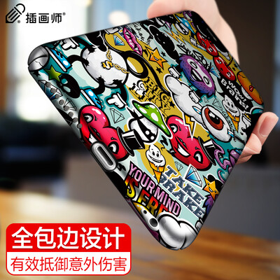 

Illustrator iPhone 6 6s mobile phone shell Apple 6 6S mobile phone case mobile phone case drop embossed protective shell illustrator series Luminescent Kang Tat Kok graffiti