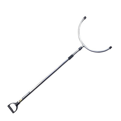 

Shenlong portable stainless steel riot steel fork anti-terrorism anti-riot waist fork defense security equipment manufacturers straight hair