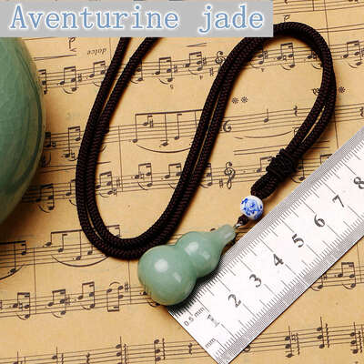

1PCS Party Necklace Gourd Pendant Natural Crystal Fine Jewelry Rhinestone Turquoise Granate Taki Skyrim Sailor Steampunk Snake