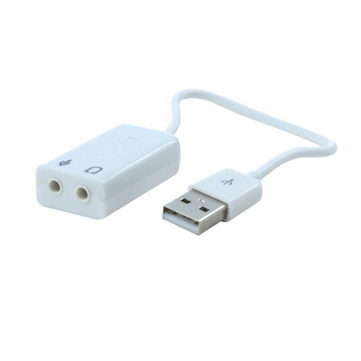 

USB - на полной скорости виртуальных 7.1 канал аудио звуковой карты адаптер индикатор