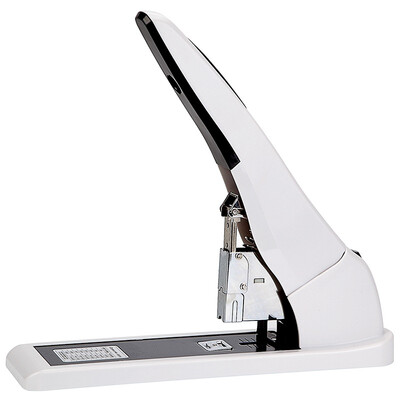 

COMIX labor-saving heavy-duty stapler can be set 200 pages gray office stationery B3019