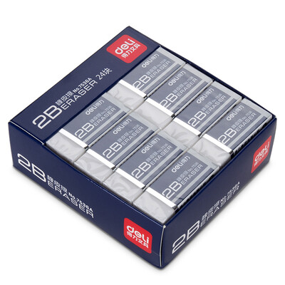 

Deli deli 7536A Exam Arts&Crafts White Eraser 24 Pack