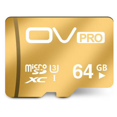 

OV 64G UHS-I U3 90MB / S TF-карта (Micro SD3.0) Карта памяти для мобильного телефона Плоская фотокамера 4K Высококачественная видеокамера уровня HD-монитора