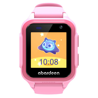 

Abba чо (abardeen) V118 умные часы дети 4G видеовызова позиционирование камеры водонепроницаемый телефон смотреть пухлые розовый Телеком издание