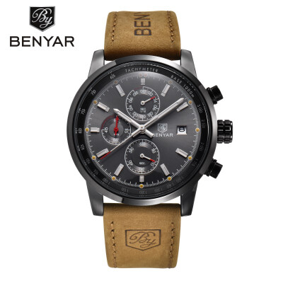 

BENYAR Fashion Chronograph Sport Mens Watches Top Brand Luxury Quartz Watch Reloj Hombre 2017 Clock Male hour relogio Masculino