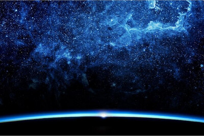 

Custom 3d mural KTV bar large mural Star Universe Wallpaper ceiling the Milky Way 3D stereo background wallpaper mural