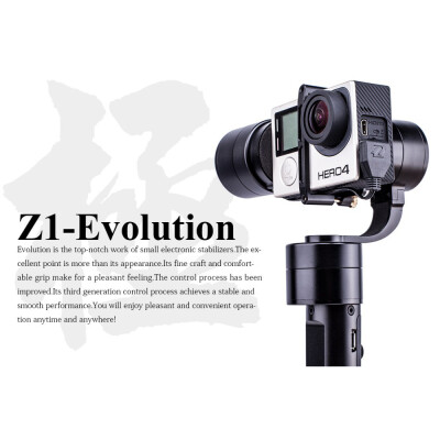 

Zhiyun Z1-EVOLUTION EVO 3 Axis Handheld Stabilizer Brushless Gimbal for GoPro Hero 4 XiaoMi Yi SJ4000 SJ5000 Sport Cameras