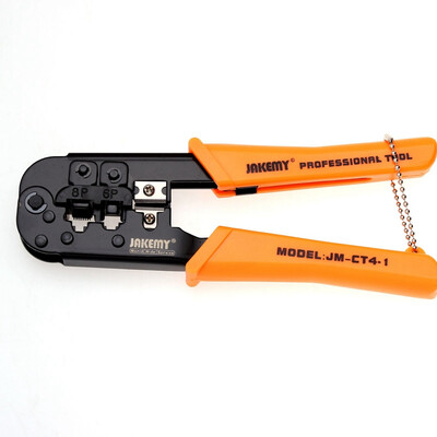 

YIFENG Crimper Plier Tools Orange Carbon Steel 6P8P New Sell Ratchet Fashion New