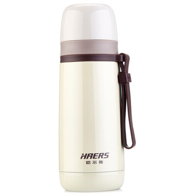 

Jingdong Supermarket] Hals HAERS 500ml love to enjoy stainless steel vacuum insulation Cup double cover warheads hand cups LB-500F-7 qualities