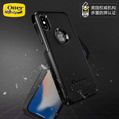 

Австрийские щитовые инвалиды (OtterBox) Новый Apple iPhone X X пригородных носить популярную марку сотового телефона защитной крышки защитной оболочка относится Black Apple, iPhone 10