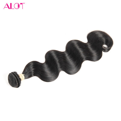 

Alot Hair Product India Hair Body Wave 1 pc 100% Human Hair Weave Hair Extension Bundles Free Shipping