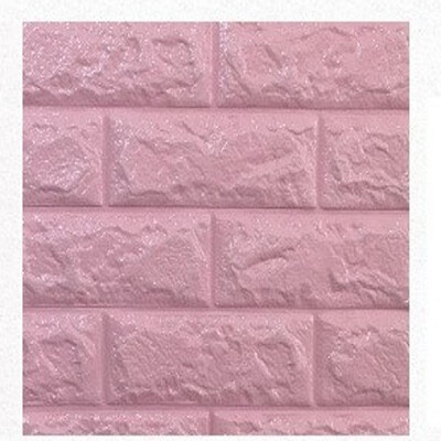 

Colomac PVC 3D embossed brick pattern wall paper modern self adhesive bedroom living room hotel dormitory waterproof wallpaper