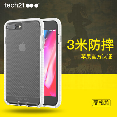 

Tech21 iphone7 / 8Plus падение (5,5 дюйма) тонкий корпус Apple, телефон оболочки iphone7 сопротивление / 8 Plus защитный рукав белый
