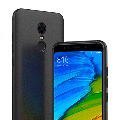 

ESCASE Protective Case Cover for Xiaomi Redmi 5 Plus Black