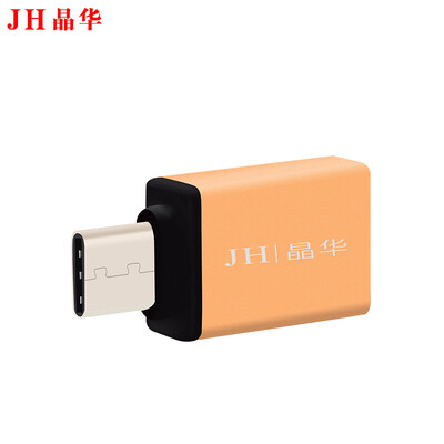 

Jinghua JH 0755 Type-C USB30 adapter Android phone OTG converter support music as 1S2ProMax millet 4C5 Huawei P9 glory gold