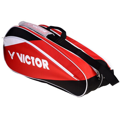 

WACKER Victor Victory Бадминтон Сумка для хранения 12 Packed Team Type Four Layer Net Перо Универсальная сумка BR5203D (красный)