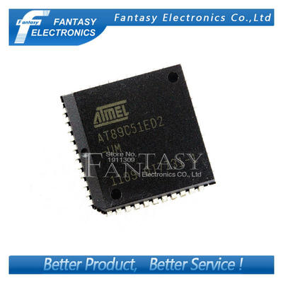

2PCS AT89C51ED2-UM PLCC44 AT89C51ED2 PLCC new and original IC free shipping