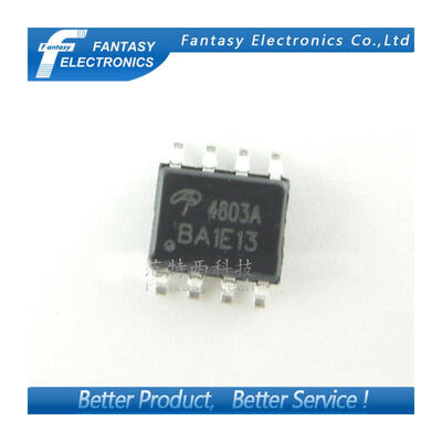 

50pcs AO4803A SOP8 AO4803 SOP SMD 30V Dual P-Channel MOSFET new and original free shipping
