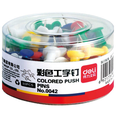 

Deli 0042 color work nail 80 pieces tube