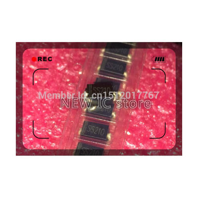 

500pcslot SS210 2A100V SMD SR2100 schottky diode SMA 100 NEW Free Shipping