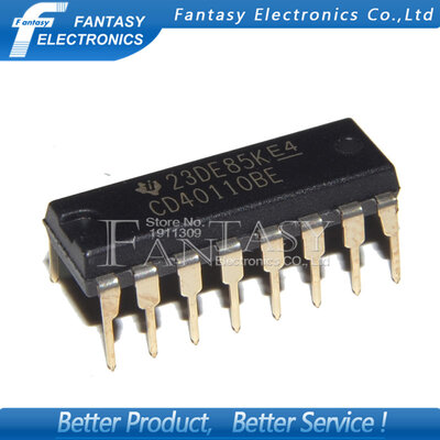 

5PCS CD40110BE DIP16 CD40110 DIP new and original IC free shipping