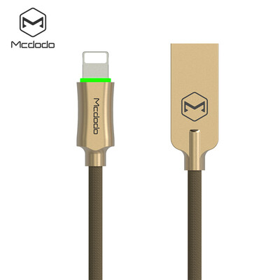 

MCDODO LED Auto Disconnect Data USB Charging Lightning Cable For iPhone X 8 6S 7 Plus 5 SE OVP Fast Charger