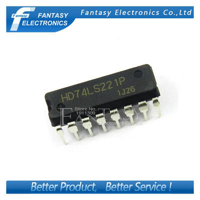 

10PCS HD74LS221P DIP16 HD74LS221 DIP SN74LS221N 74LS221 new and original IC free shipping