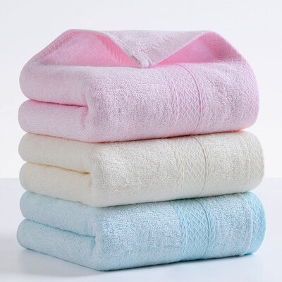 

Chinese knot towel home textile bamboo cellulose color simple soft absorbent small towel 3 strips 60g strip 3050cm