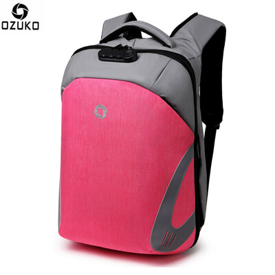 

Men&womens general leisure waterproof USB charging business laptop backpack
