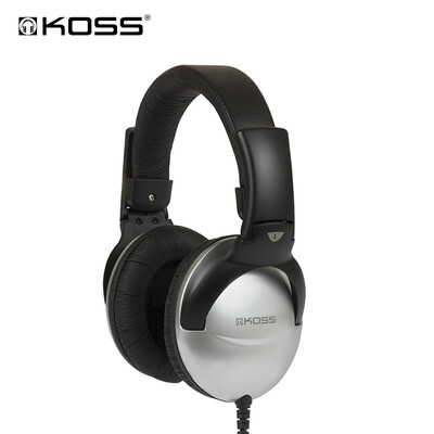 

KOSS QZPro head noise cancelling headphones silver black