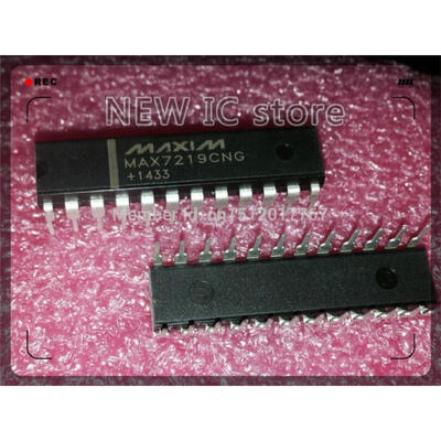

30pcslot MAX7219CNG MAX7219 DIP-24 Free Shipping