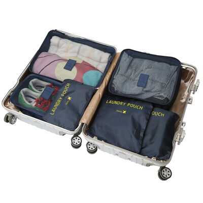 

Youjia travel travel supplies storage bag sorting finishing bag cosmetic bag men&women travel wash bag portable six-piece suit U-5121-Z