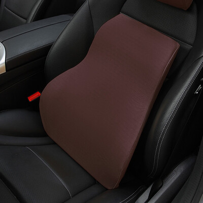 

OULEJIA car lumbar lumbar pillow OLJ-YK010 space memory cotton car office lumbar cushion cushion lumbar pillow dark brown