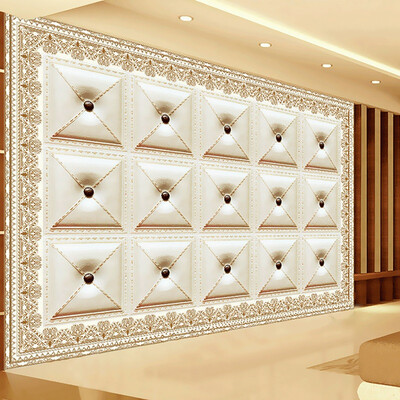 

Custom 3D Photo Wall Paper European Style Soft Pack Mural Wallpaper Living Room TV Background Wall Murals Wallpaper Home Decor