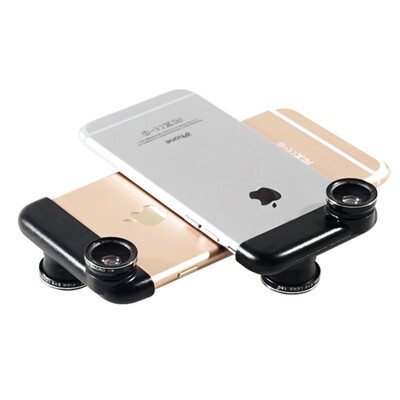 

LIEQI LQ-018 (только для iphone 6 и iphone 6 plus) фишай+широкоугольный+макро объектив 3 в1.